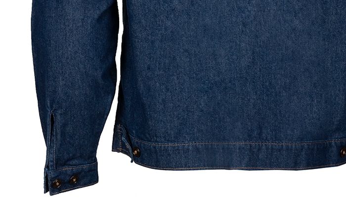 Imagen del detalle del brazo de una chompa confeccionada por Confortline