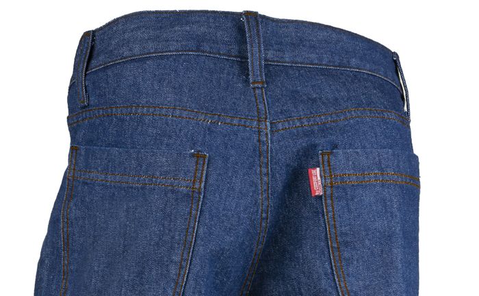 Imagen del detalle de la cintura de un pantalón confeccionando por Confortline