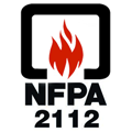 Imagen del logo de la certificación NFPA 2112 de Confortline